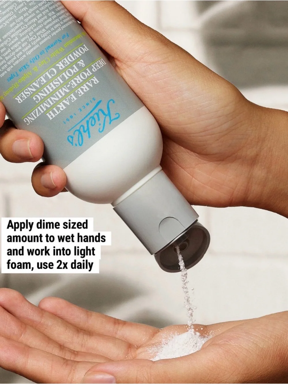 Kiehl's Rare Earth Deep Pore-Minimizing & Polishing Powder Cleanser — 3.5 oz